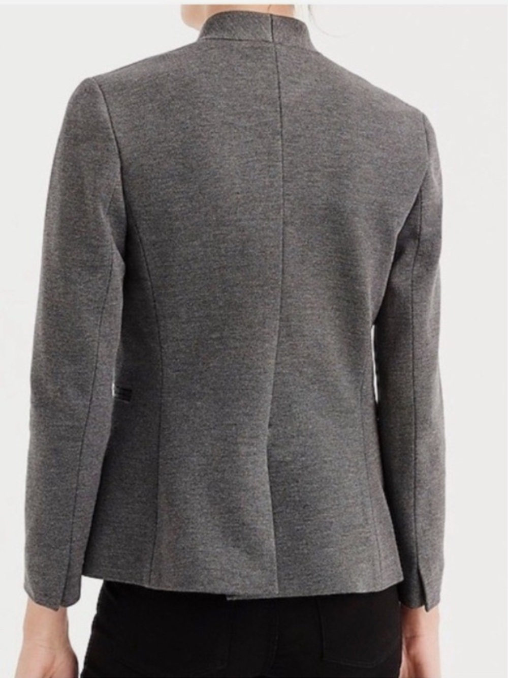 J. Crew Going Out Open-Front Blazer H2743 Women's 6 Stretch Minimalist - Picture 16 of 16